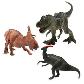 爸爸妈妈儿童恐龙玩具软胶恐龙模型恐龙世界侏罗纪霸王龙套装宝宝动物仿真模型玩具大号男孩3-6岁女孩生日礼物