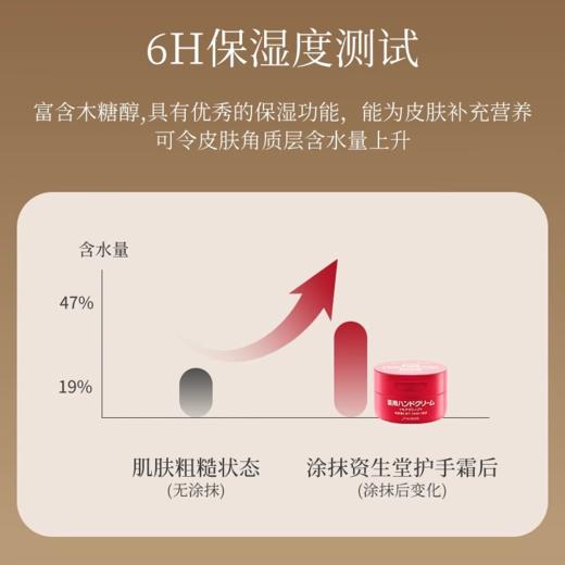 【资生堂护手霜】深层滋润 告别干裂 轻薄不黏腻 橙色按摩颗粒促进吸收 商品图3