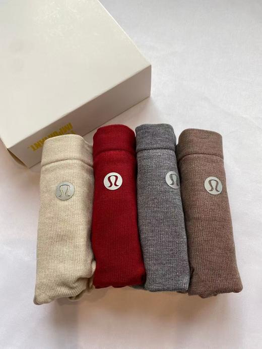 lulu秋冬内裤来了 高腰收腹提臀内裤 /一盒4条装  商品图0