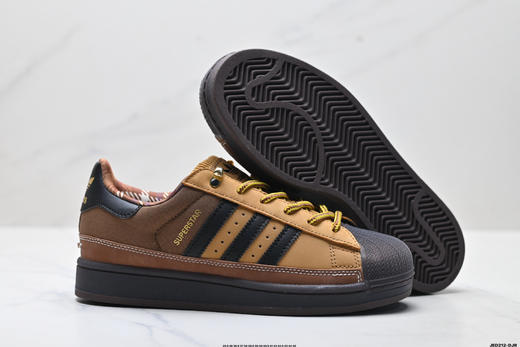 阿迪达斯Adidas Superstar贝壳头经典低帮休闲运动板鞋JR6990男女鞋 商品图4