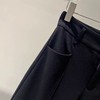 D102069秋冬款时尚百搭高腰阔腿弯刀裤休闲裤女 商品缩略图7
