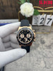 劳力士宇宙计型m126515 VS迪通拿4131配重版 VS配重版 玫金黑盘钻面 新款包边迪通拿 丹东4131一体机 男士腕表 表径40mm 商品缩略图0