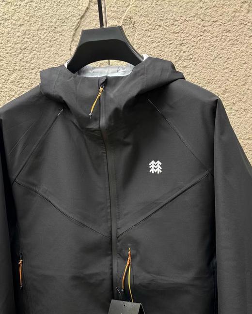 D102065户外轻量防风防水冲锋衣硅胶立体软壳冲锋衣 商品图7