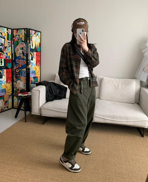 原单TNF 紫标经典Chino裤子锥形裤 商品图1