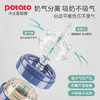 小土豆（potato）婴儿ppsu宽口径带重力球吸管奶瓶一杯3用L号6个月以上300ml冰晶蓝 商品缩略图0