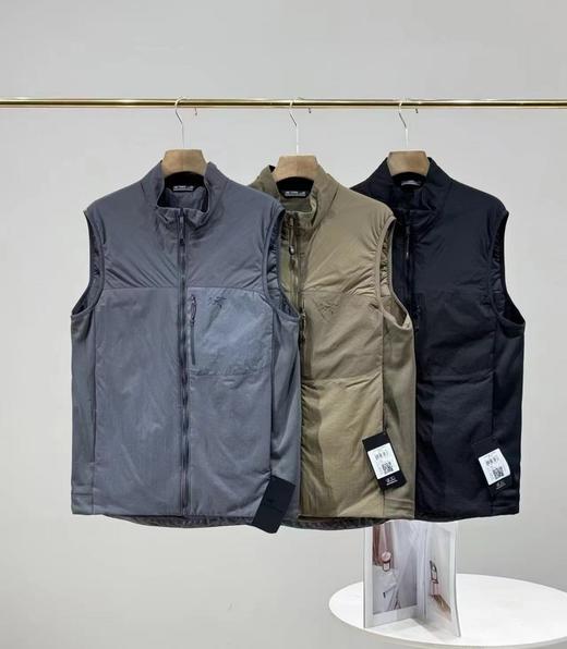 D102062双链登山布锦氨混纺面料男女款马甲 商品图0