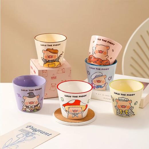 4楼Eubelle欧蓓 川岛屋&lulu猪联名 陶瓷马克杯200ml 活动价：16.9元 商品图0