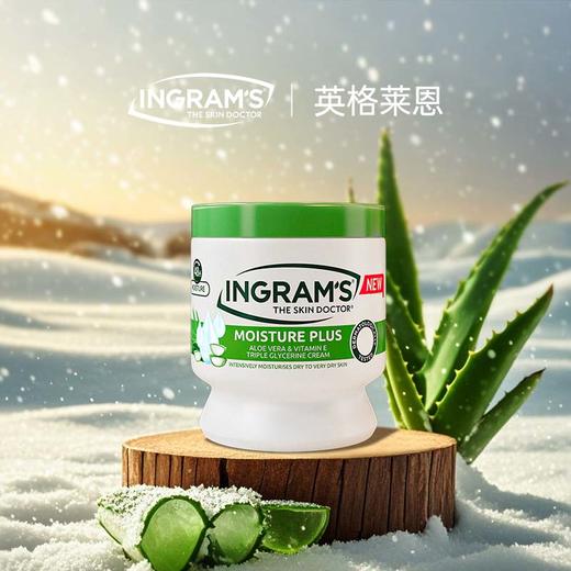 INGRAM'S 英格莱恩芦荟维他命E水润保湿乳霜450ml 商品图0