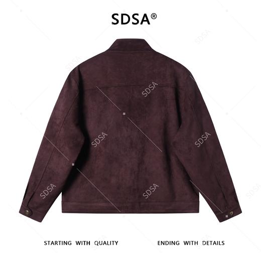 G718SDSA男士秋冬新款痞帅男装美式复古拼接工装夹克外套百搭宽松休闲 商品图4