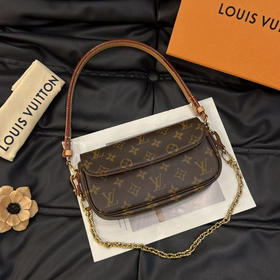 LV 老花 ivy 斜挎包 芯片款 3