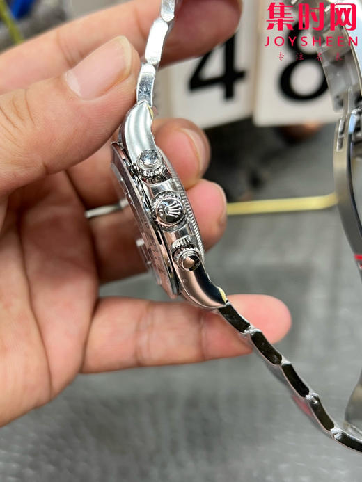 劳力士宇宙计型m126509 VS迪通拿4131配重版 VS迪通拿配重版 水泥灰钢带款 灰钢迪 新款包边迪通拿 丹东4131一体机 男士腕表 表径40mm 商品图5