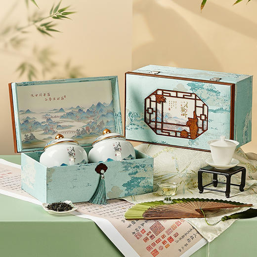 【碧螺翠韵】去寻早春碧螺春明前茶叶礼盒装 净含量250g 商品图1