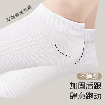 芭比儿童袜子女童短袜春秋男童棉袜薄款白色女孩学生百搭网眼白袜 商品图3