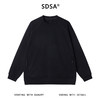 11309SDSA秋冬新款痞帅男装时尚纯色压线拉链口袋圆领卫衣百搭套头上衣 商品缩略图1