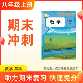25秋【数学】八上期末冲刺 单科