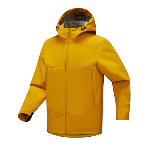 LUCKY DEER/幸运鹿情侣款山系保暖防风软壳衣 商品图3