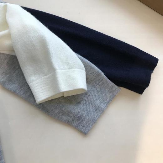 搭什么都很腔调！小众设计！100%绵羊毛拉链显瘦针织开衫！ 商品图3