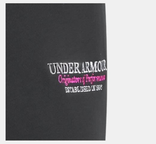 安德玛女子UA OG 96毛圈阔腿长裤6010102-001 商品图4