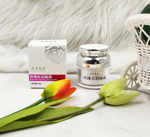 玫瑰水润面霜50g 商品图0