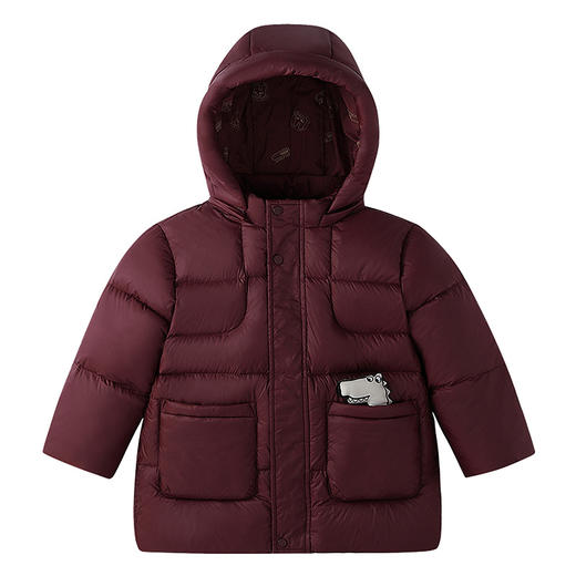 【实体店同款】男童中长款羽绒服冬季新款安奈儿童装XB545064 商品图8