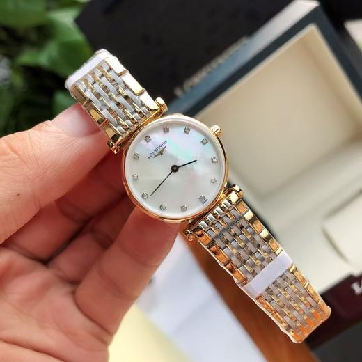 SH015 浪琴嘉岚系列-优雅奢华女士石英腕表（SH） 商品图5