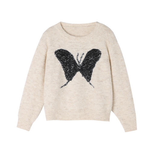 亮片蝴蝶结毛衣 商品图4