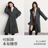【10/23新品】熙世界斗篷式100.%羊毛双面呢大衣女连帽秋冬季宽松长款毛呢外套 商品缩略图2