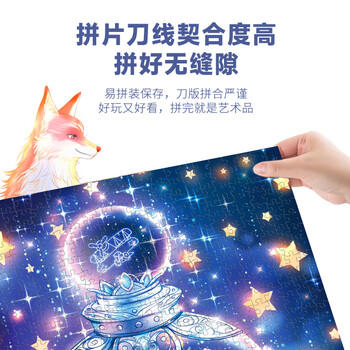 古部成人拼图1000片 小王子成年高难度减压拼图家居装饰生日礼物礼品 商品图2