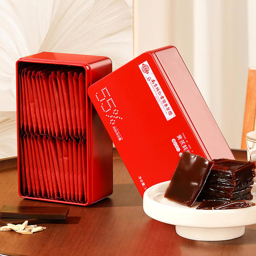 【阿胶凝膏礼盒 库存特惠】正广仁即食补养血阿胶块养生黄芪鲜阿胶糕元旦新年春节礼物送长辈自己吃140g 商品图1