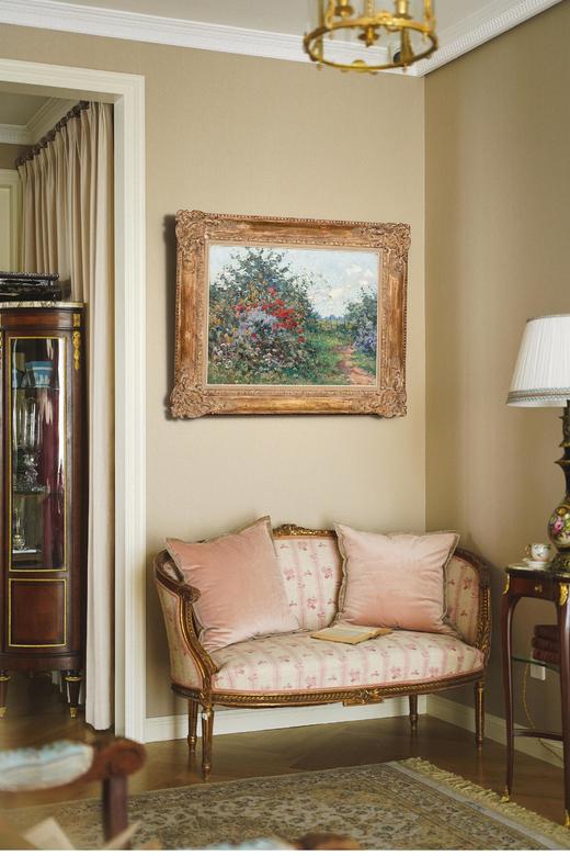 独角鹿西洋古董 19世纪末20世纪初比利时画家Victor Wagemaekers签名创作乡野风景主题布面油画 商品图0