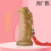 天然绿檀拼接雕花木梳花影按摩梳女士专用文创梳送女友礼物 商品缩略图4