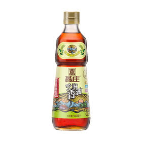 燕庄香油 低温压滤芝麻油 500ml/瓶