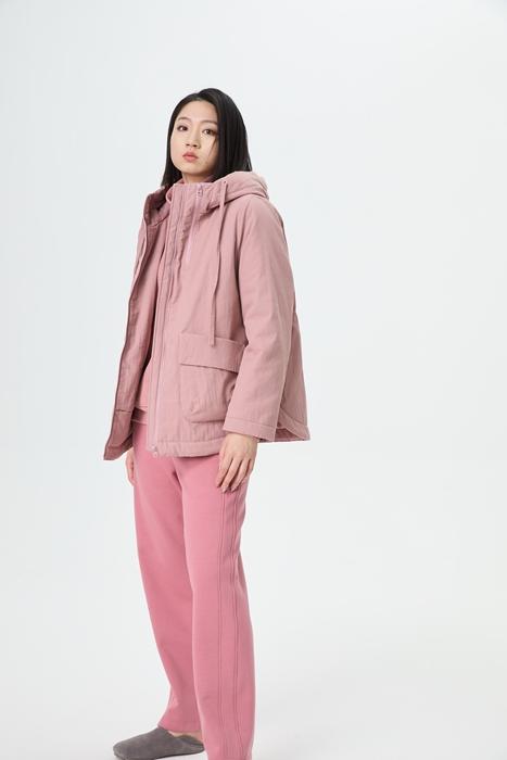 水淼2025冬新款一手长休闲棉服1448 商品图1