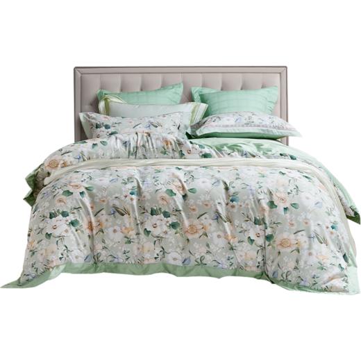 【自提】富安娜床单四件套翠涟漪标准绿【A31】 商品图9