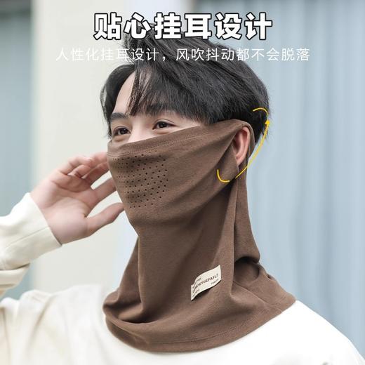 【男女加厚围脖骑行滑雪防风护脸围脖】秋冬新款保暖面罩百搭两用脖套 商品图2
