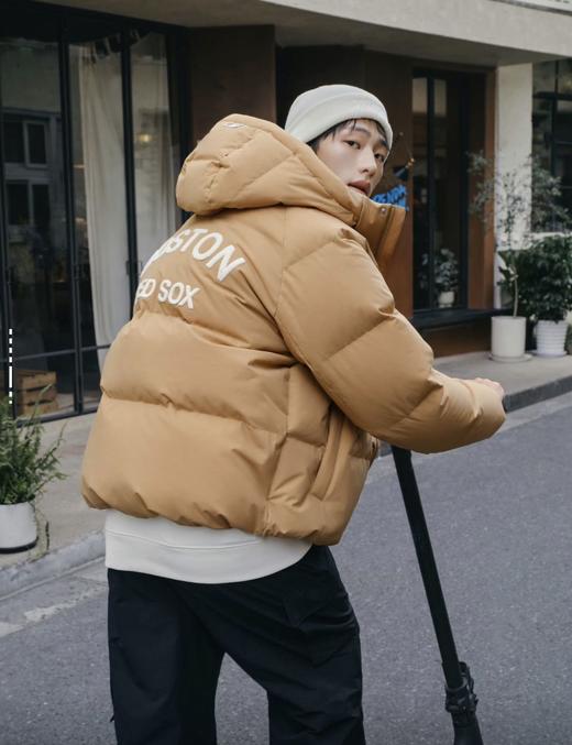 保暖秘器❣️早买早享受😎【MLB情侣款学院风羽绒服】自留自留！完全长在我的审美上！ 商品图3