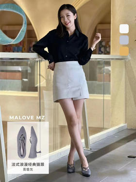 「169元专区」Malove MZ 王妃鞋 经典猫跟/香风猫跟/粗跟/分趾鞋