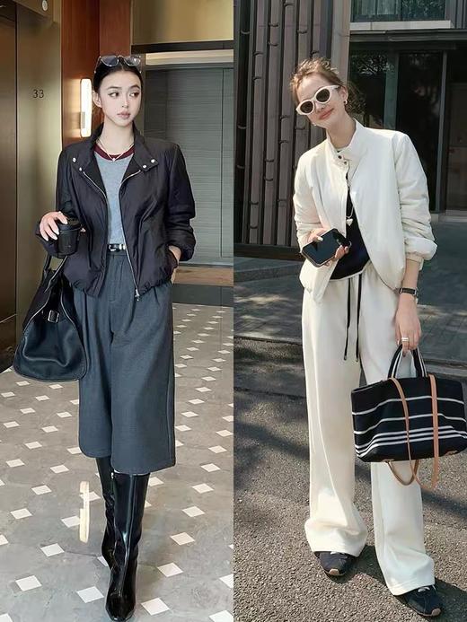 美洋同款零压轻薄两色立领棉服 商品图14