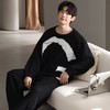 【暖男】半边绒睡衣男士冬季加厚加绒珊瑚绒秋冬款2025新款保暖家居服 商品缩略图5