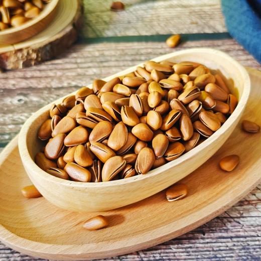 山苑开口红松子大粒特大粒松子王250g 商品图3