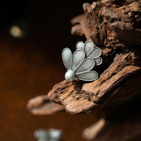 牧衣游 S925银耳环设计感小众百搭新款 之桥【不支持会员折】