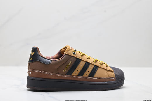 阿迪达斯Adidas Superstar贝壳头经典低帮休闲运动板鞋JR6990男女鞋 商品图0