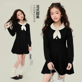 蝴蝶结连衣裙