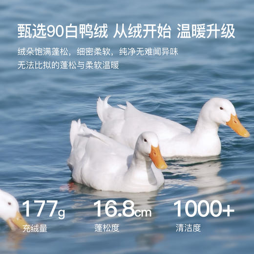 【10/23新品】熙世界云朵奶fufu杏色白鸭绒羽绒服女短款超好看连帽外套2025冬款 商品图2