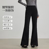 【10/23新品】熙世界通勤职场黑色喇叭裤女2025秋季新款高腰休闲西装裤微喇裤子 商品缩略图1