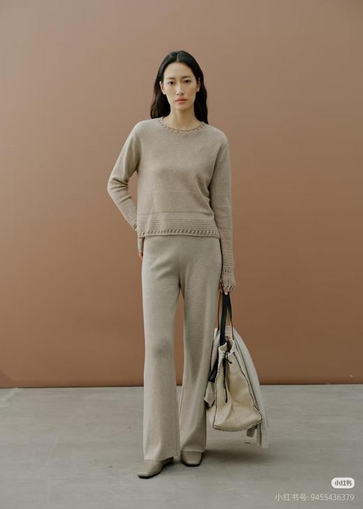 米梭AMORE MISSO女装圆领花边套衫6411A2053 商品图0