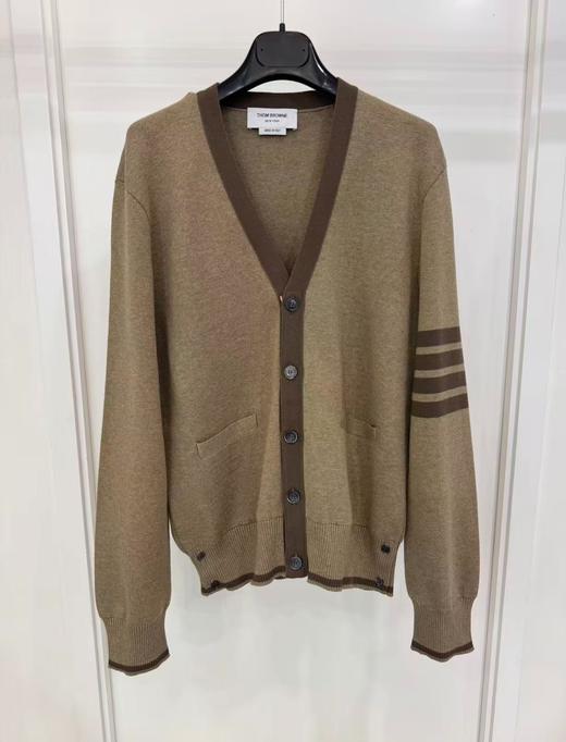 中性款V领针织毛衣开衫022 商品图0