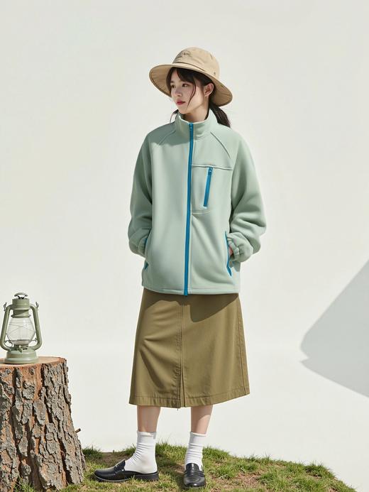 老米优品🎈3天左右发！降温刚需！情侣款《户外保暖情侣抓绒衣外套》可休闲可复古可文艺，内搭外穿都可，色系很抓人~~ 商品图10