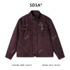 G718SDSA男士秋冬新款痞帅男装美式复古拼接工装夹克外套百搭宽松休闲 商品缩略图0