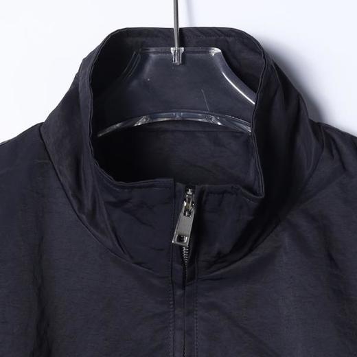 Y004SDSA男士秋冬新款痞帅男装美式撞色后面印花字母拉链立领卫衣百搭 商品图2